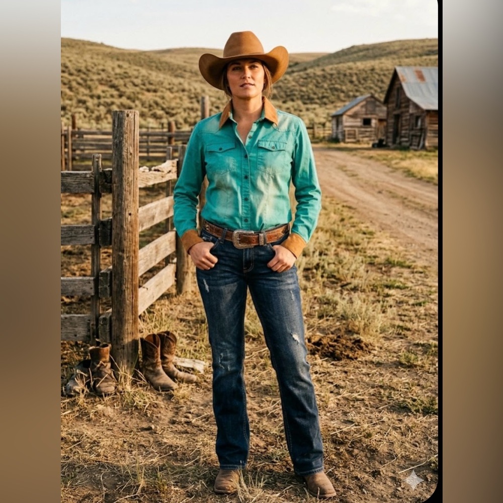 Sherry carvi cowboy style